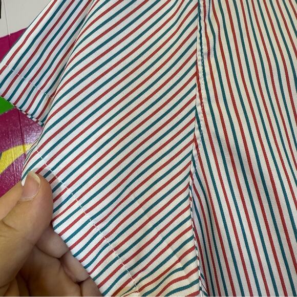 Cinch, White and Red Button Down Short Sleeve Shirt Size XXL. Excellent cond! - Picture 7 of 7